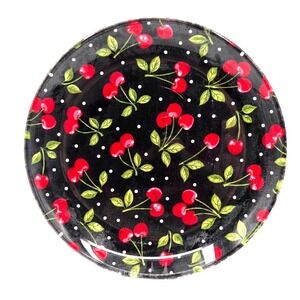 Sakura Cherries Pattern Dinner 10"‎ Plate by Mary Engelbreit VINTAGE